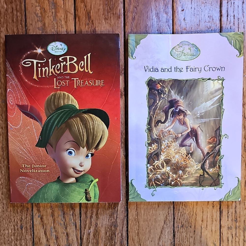 Disney Fairies Set Of 2 Paperback Books